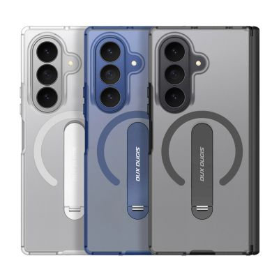 7. Dux Ducis Kind Case for Samsung Galaxy Z Fold 8 Ultra / Z Fold 7 with Stand Compatible with MagSafe - Black