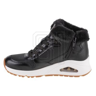 2. Skechers Uno - Cozy On Air 310518L-BKRG Black 28