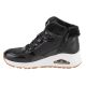 2. Skechers Uno - Cozy On Air 310518L-BKRG Black 28