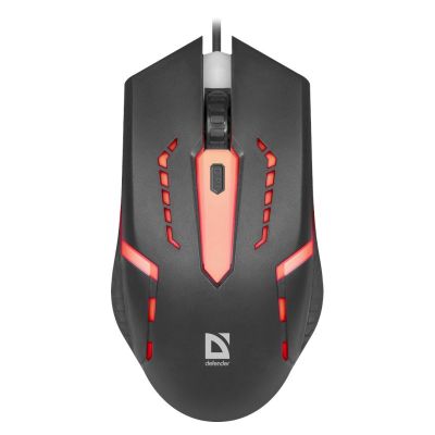 Defender Flash Wired Mouse MB-600L OPTIC LED 1200 DPI 4P 52600