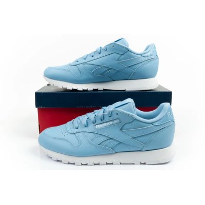 10. Reebok women's sports shoes Classic sneakers blue fashionable leather