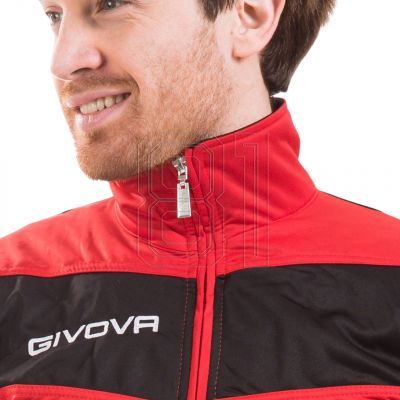 17. Tracksuit Givova Tuta Visa TR018 1210 red/black