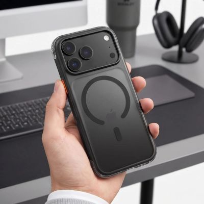 7. Tech-Protect MagAir MagSafe CC Case for iPhone 18 Pro Max / 17 Pro Max - Matte Black