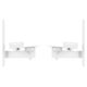 Wall bracket for B TECH BT77/W 1MBTG012 speaker (white)