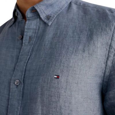 8. Tommy Hilfiger Pigment Dyed Linen shirt M MW0MW23147