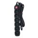 3. ESPERANZA POWER STRIP 6 SOCKETS 3M SWITCH BLACK ELK218K