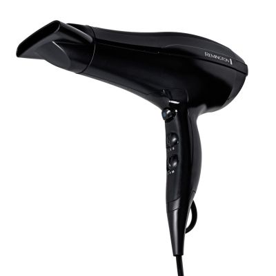 2. REMINGTON D5210 Hair Dryer (2200W; Black)