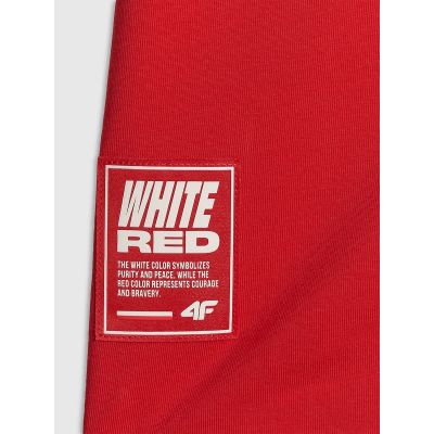 8. Men's cotton fan T-shirt 4F 4FRSS26TTSHM4200-62S