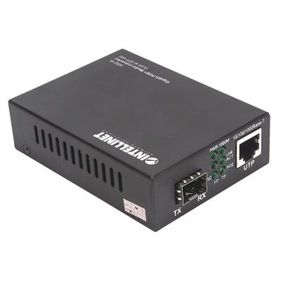 3. Intellinet 508216 Network Converter 1000 Mbit/s Black
