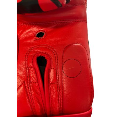 10. MASTERS RBT-RED Leather Boxing Gloves 12 oz