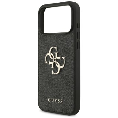 6. Guess 4G Big Logo Case for iPhone 17 Pro Max - Black