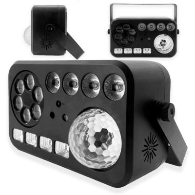 LIGHT4ME PARTY V multi-effect LED light RGBW-UV 6
