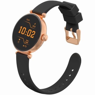 6. Smartwatch Gravity Rose Gold Black 2 Straps GT26-3