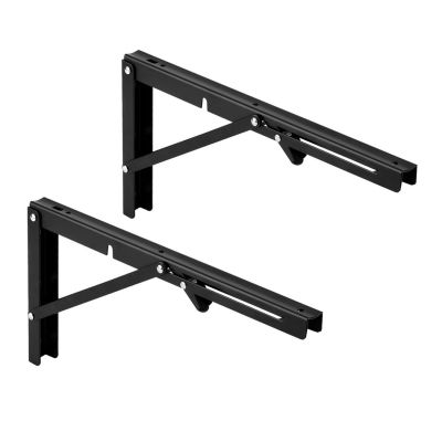 7. MACLEAN FOLDING WALL SHELF BRACKET MACLEAN FOLDING WALL SHELF BRACKET, MIN 250MM, MAX 500MM, MAX 50KG, 2 PIECES, M