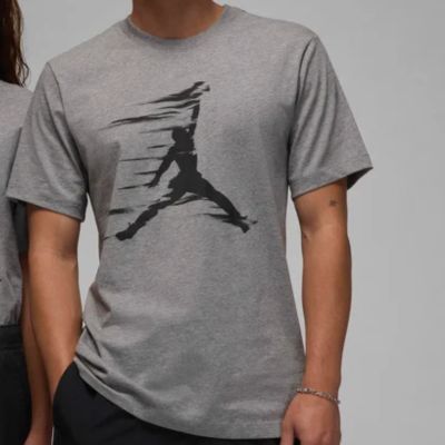 Men's Air Jordan MVP Jumpman Crew T-shirt Gray - FZ1919-091