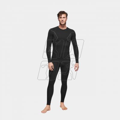 10. Alpinus Active Base Layer Set thermoactive underwear black and gray M GT43257