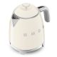 5. SMEG KLF05CREU mini 0.8L creme kettle