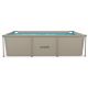 10. VIRTUFIT RECTANGULAR SWIMMING POOL 260 x 180 CM WITH FILTER PUMP BEIGE