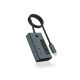 ICY BOX IB-HUB1454-C31 USB 3.2 Gen 1 (3.1 Gen 1) Type-C 10000 Mbit/s Blue, Gray