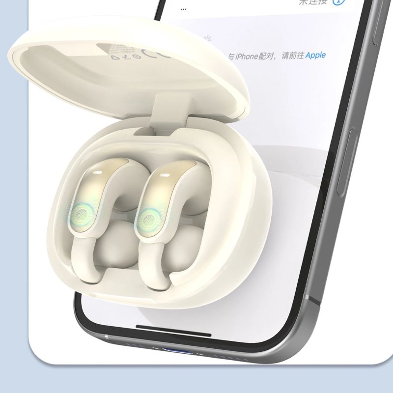 7. Dudao U20 Pro TWS Bluetooth Wireless Headphones - White