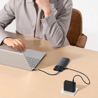 10. Baseus Metal Gleam II 10in1 HDMI USB-A USB-C RJ45 SD/TF Hub - Gray