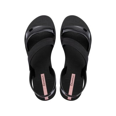 2. Ipanema Vibrant women's sandals shoes, fashionable and comfortable, black