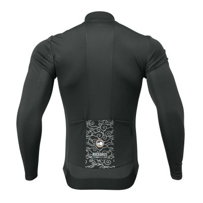 2. Rockbros TLWT001 ROAD TO SKY windproof insulated cycling jersey L - black