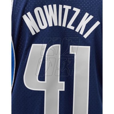 6. Mitchell &amp; Ness NBA Swingman Dallas Mavericks Dirk Nowitzki M T-shirt SMJY1148-DMA11DNOASBL