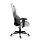 18. Huzaro Force 6.2 White Mesh Gaming Chair