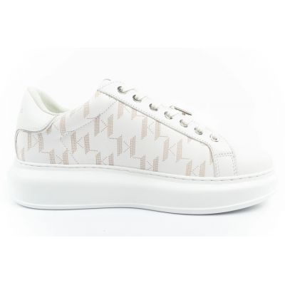 4. Karl Lagerfeld Kapri men's shoes sneakers natural leather white