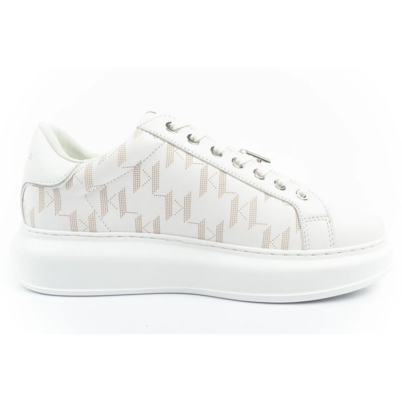 4. Karl Lagerfeld Kapri men's shoes sneakers natural leather white
