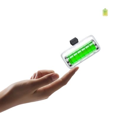 2. Ugreen PB503 5000mAh powerbank with USB-C port and integrated USB-C connector - gray