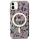 3. Guess GUHMN61HCFWSP iPhone 11 / Xr 6.1" pink/pink hardcase Flower MagSafe