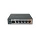 10. Mikrotik hEX S router (RB760iGS) Total Ethernet Ports:6; Architecture:MMIPS; CPU core:2
