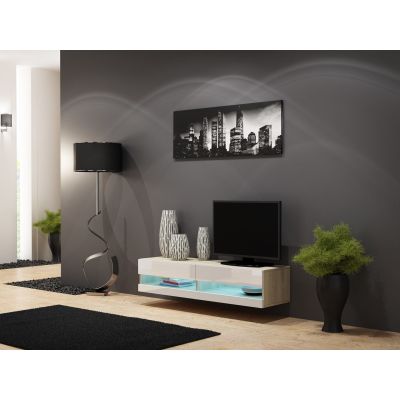 TV cabinet VIGO NEW'140' 30/140/40 sonoma/white