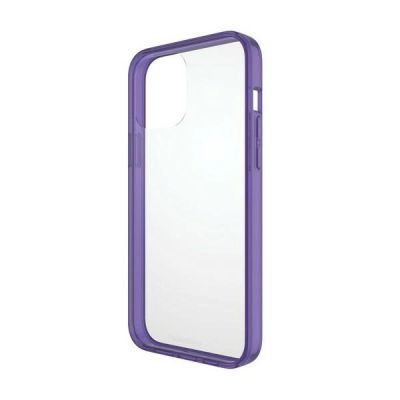 4. PanzerGlass ClearCase antibacterial Military Grade certified case for iPhone 13 Pro Max - transparent purple