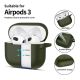 2. Tech-Protect Silicone Hook Case for Apple AirPods 3 - Green