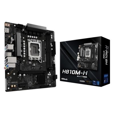 6. Asrock H810M-H motherboard