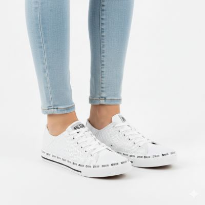 14. Big Star W FF274024 openwork low sneakers white