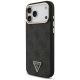 2. Guess 4G Triangle Logo MagSafe Case for iPhone 18 Pro Max / 17 Pro Max, black – gold