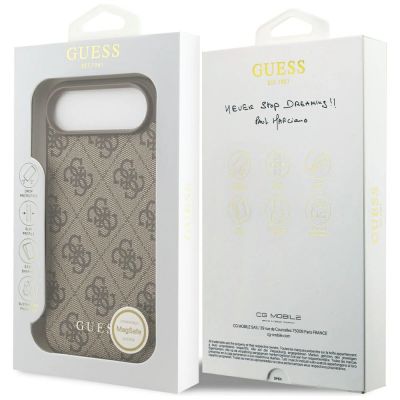 7. Guess 4G Charms Collection MagSafe case for iPhone Air - brown