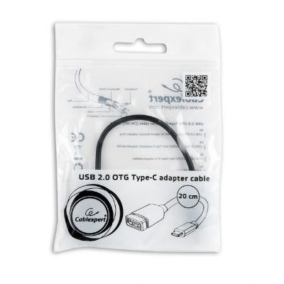 2. GEMBIRD A-OTG-CMAF2-01 cable (USB type CM - USB 2.0 F; 0.20m; black)