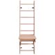 61. WOODEN PULL-UP LADDER WITH DESK BENCHK 112