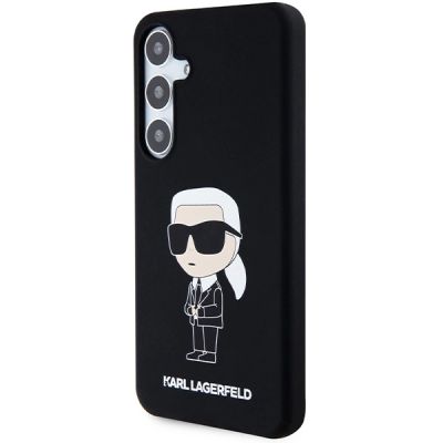 2. Karl Lagerfeld Silicone Ikonik case for Samsung Galaxy S24+ - black