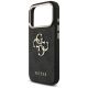 6. Guess 4G Big 4G Classic Logo Case for iPhone 17 Pro - Black and Gold