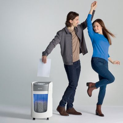 12. Leitz IQ OptiMax Home Office 225 shredder, 15l, P5, 6 sheets, Automatic Start/Stop, Reverse function, Rotating bin - 33% more shred capacity