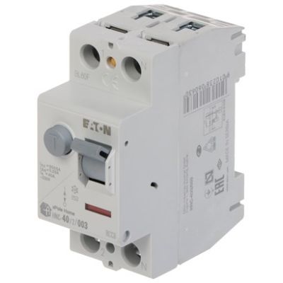 Differential circuit breaker 40A 2P 2M 30MA AC 6KA