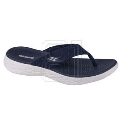 5. Skechers On The Go 600 Sunny W 140037-NVY Flip-Flops