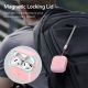 11. ESR Orbit Halolock MagSafe case for AirPods 4 - pink
