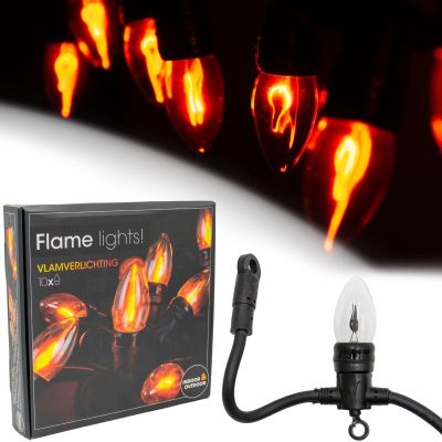 17. LIGHTING FLAME-IMITATING LIGHT CHAIN 10LED